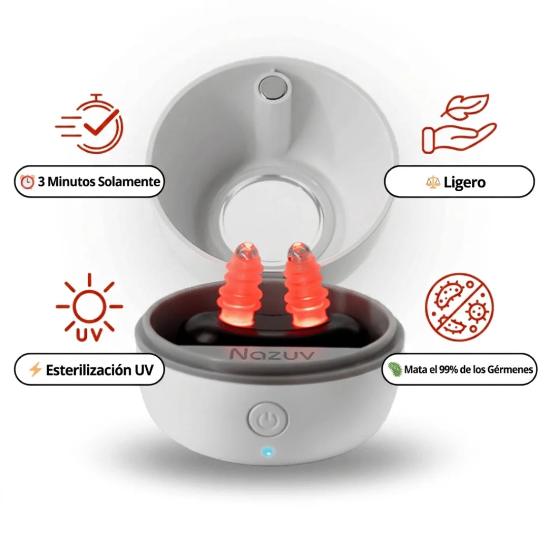 NAZUV Dispositivo de fototerapia con luz roja