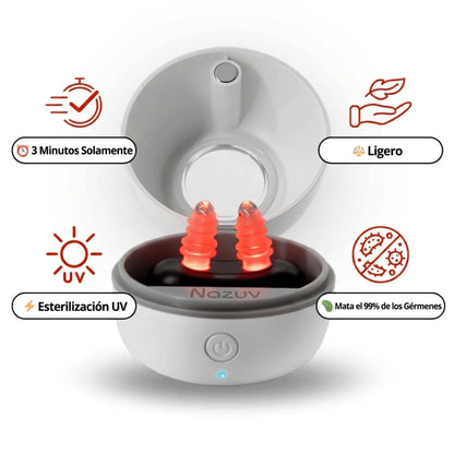 NAZUV Dispositivo de fototerapia con luz roja