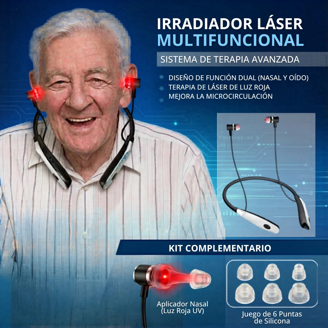 NAZUV Dispositivo de fototerapia con luz roja