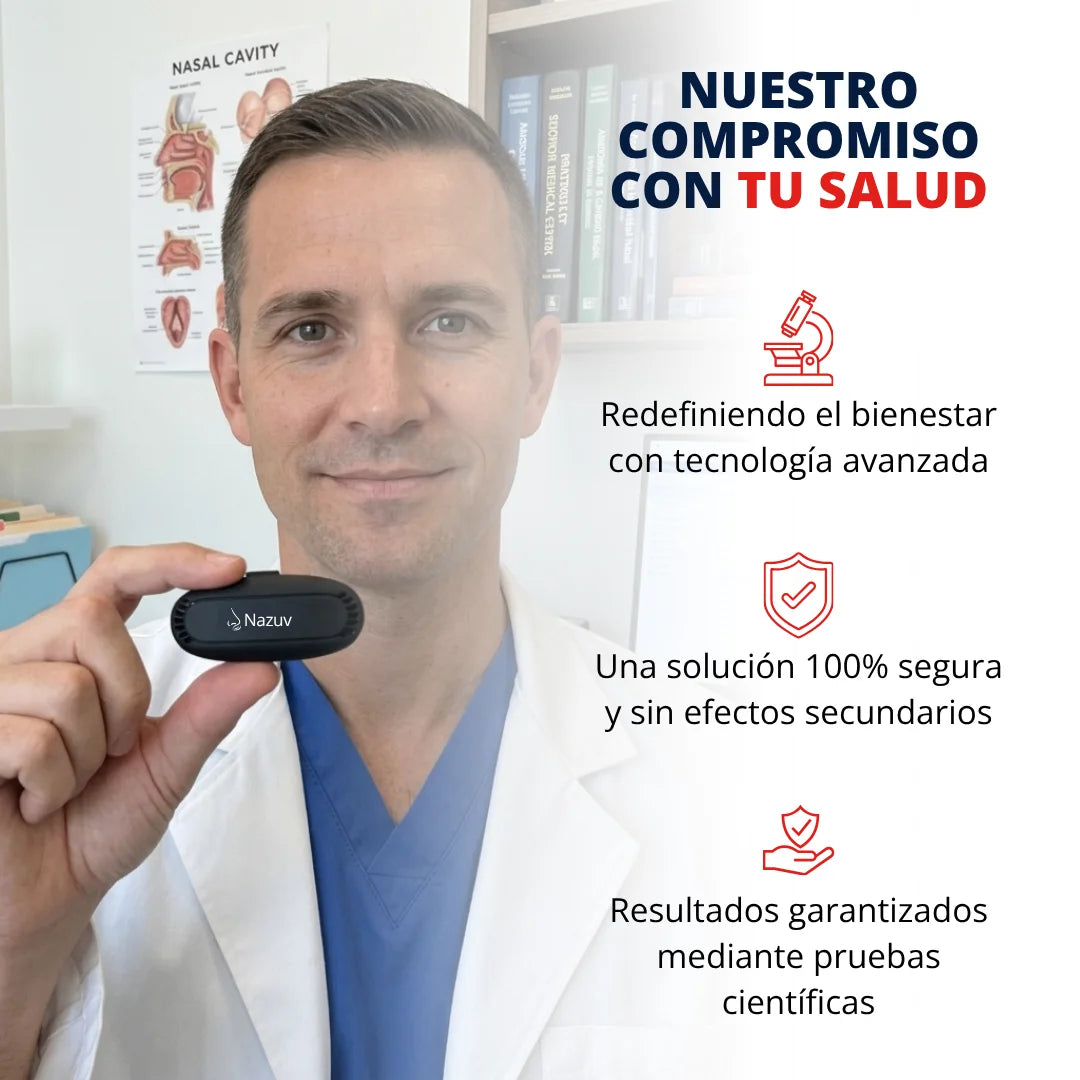 NAZUV Terapia Nasal de Luz Roja